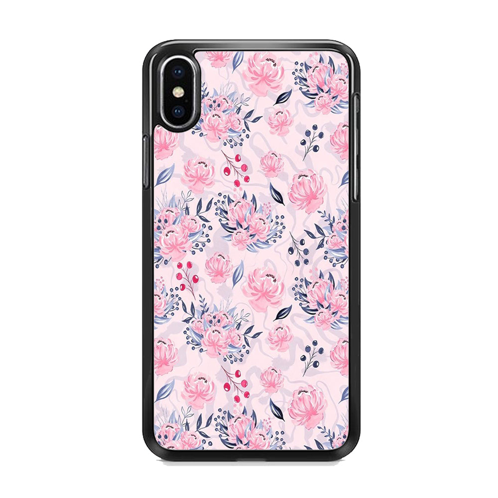 Flower Pattern 003 iPhone X Case - Octracase