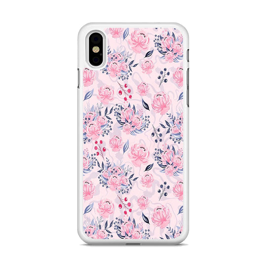 Flower Pattern 003  iPhone Xs Case - Octracase