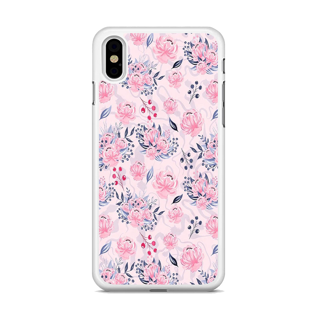 Flower Pattern 003 iPhone X Case - Octracase