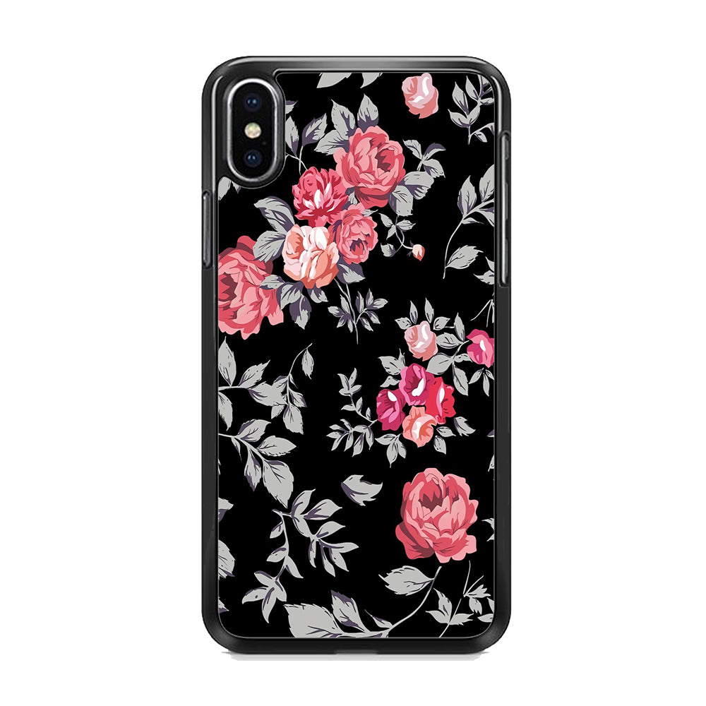 Flower Pattern 004  iPhone Xs Max Case - Octracase