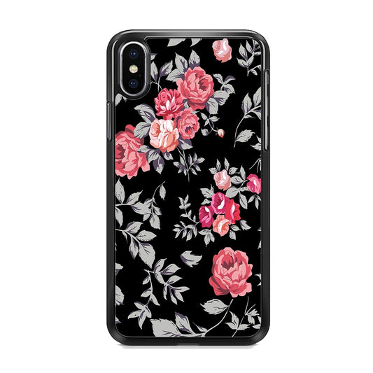 Flower Pattern 004  iPhone X Case - Octracase