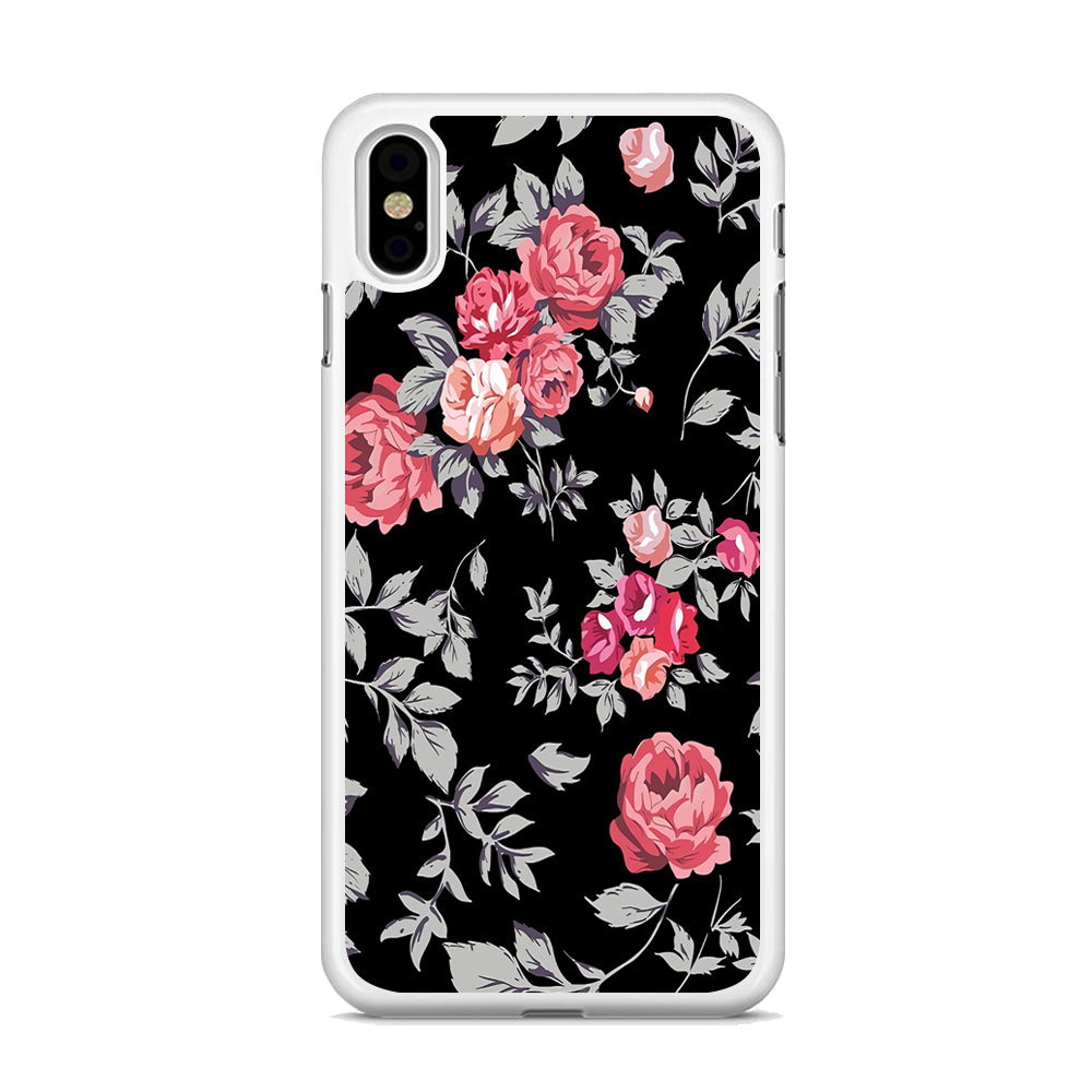 Flower Pattern 004  iPhone X Case - Octracase