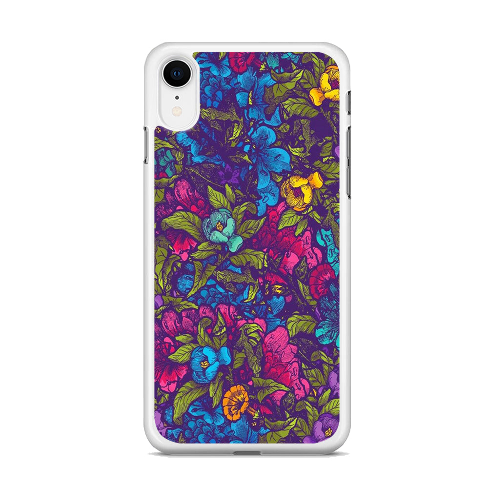 Flower Pattern 005 iPhone XR Case - Octracase