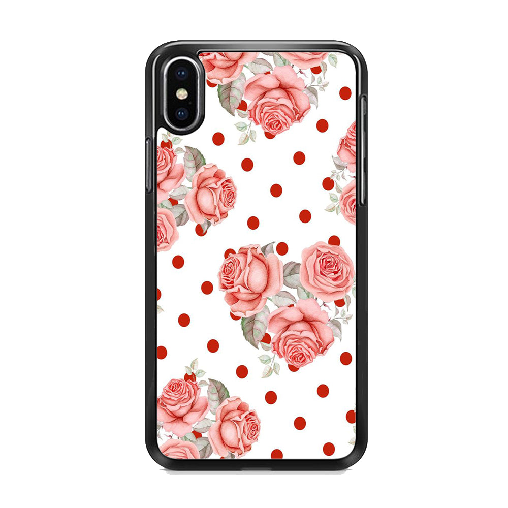 Flower Pattern 007 iPhone X Case - Octracase