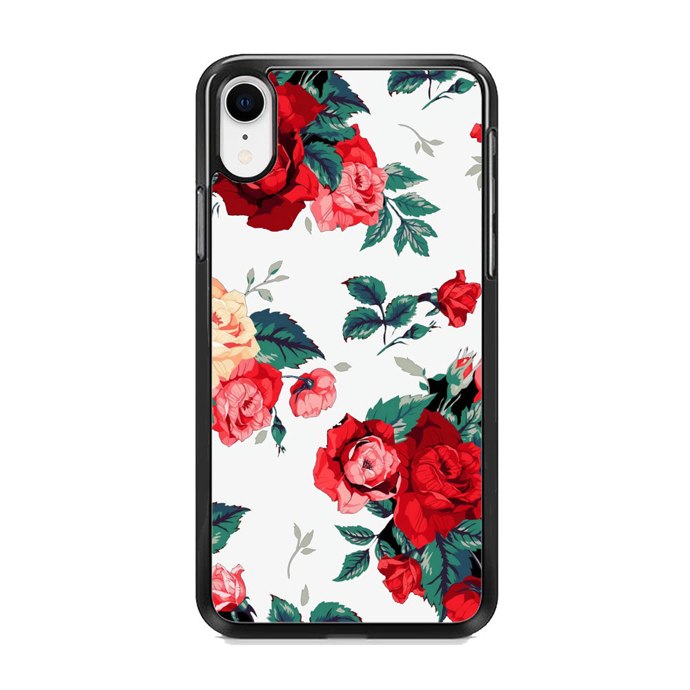 Flower Rose Wallpaper iPhone XR Case - Octracase