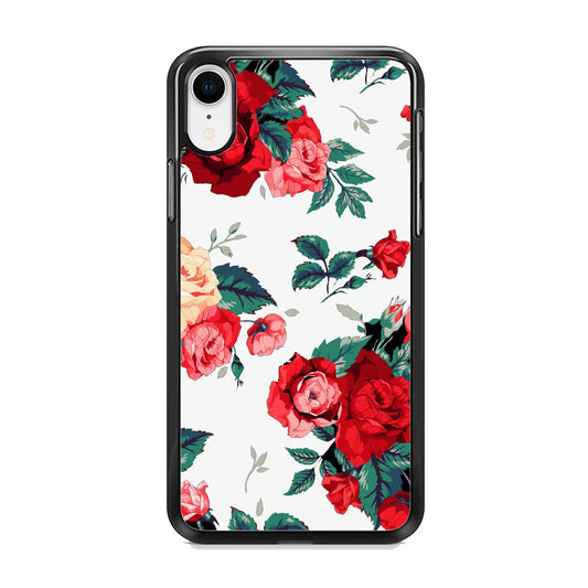 Flower Rose Wallpaper iPhone XR Case - Octracase