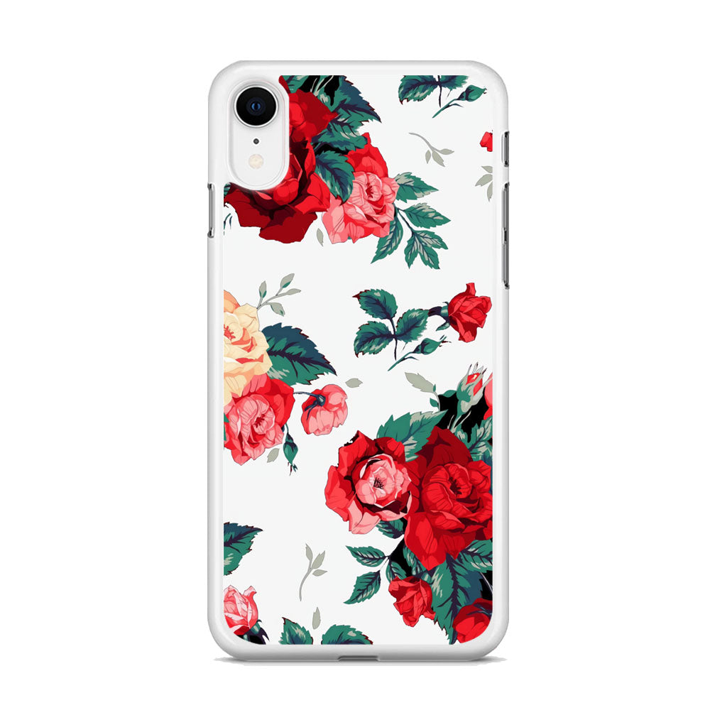 Flower Rose Wallpaper iPhone XR Case - Octracase