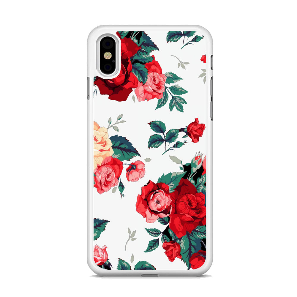 Flower Rose Wallpaper iPhone X Case - Octracase