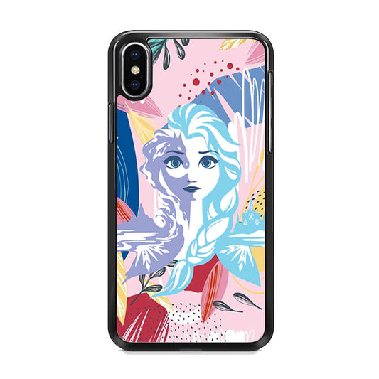 Frozen Face Shadow of Princess iPhone Xs Max Case - Octracase