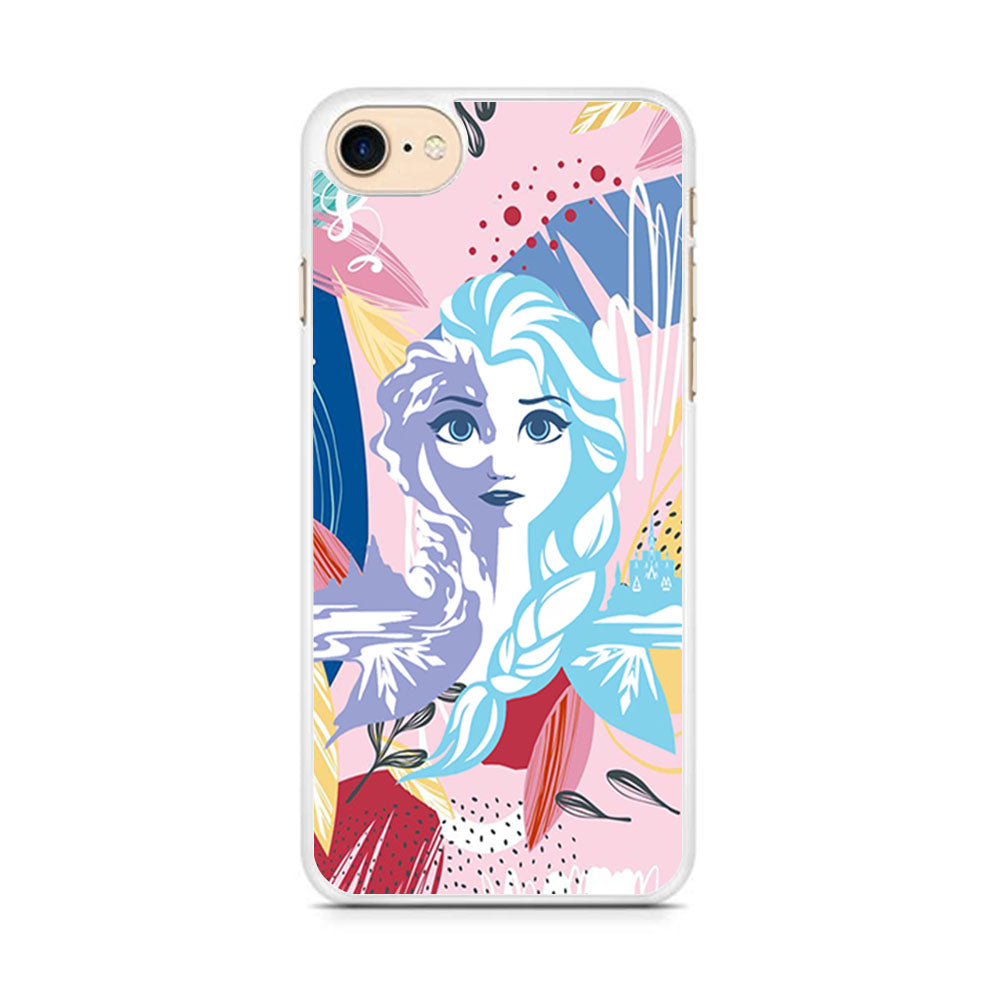 Frozen Face Shadow of Princess iPhone 8 Case - Octracase