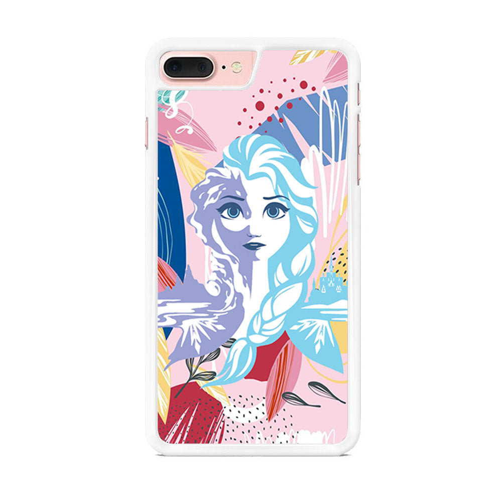 Frozen Face Shadow of Princess iPhone 7 Plus Case - Octracase