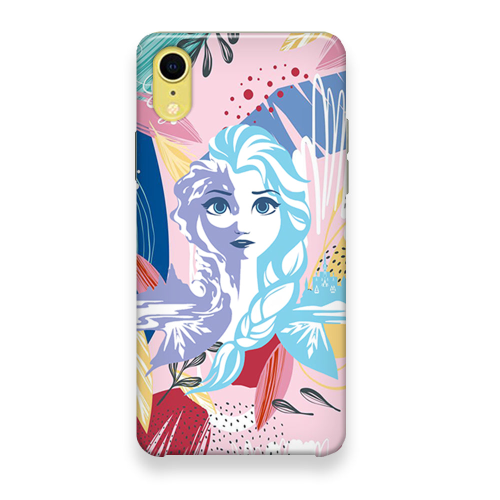 Frozen Face Shadow of Princess iPhone XR Case - Octracase