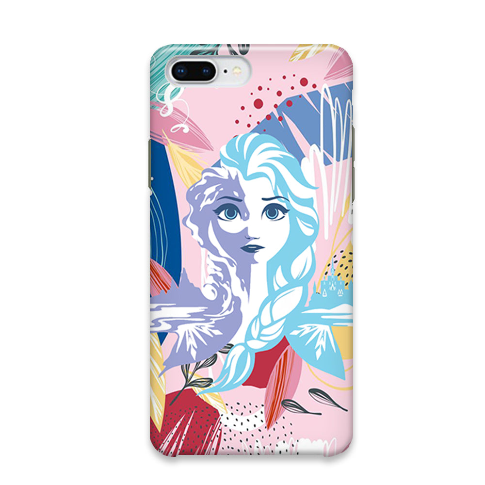 Frozen Face Shadow of Princess iPhone 7 Plus Case - Octracase