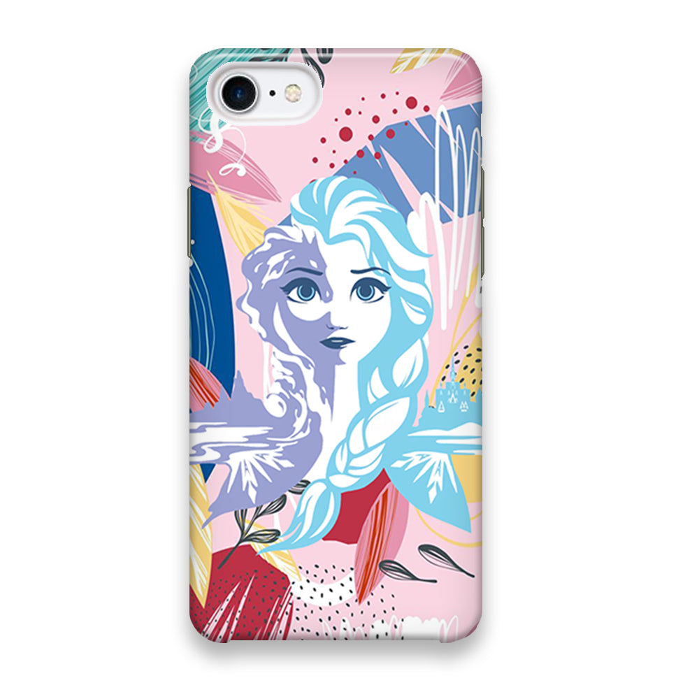 Frozen Face Shadow of Princess iPhone 7 Case - Octracase