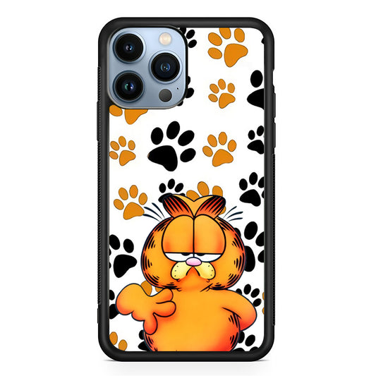 Garfield Lazy face iPhone 13 Pro Case