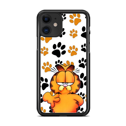 Garfield Lazy face iPhone 11 Case