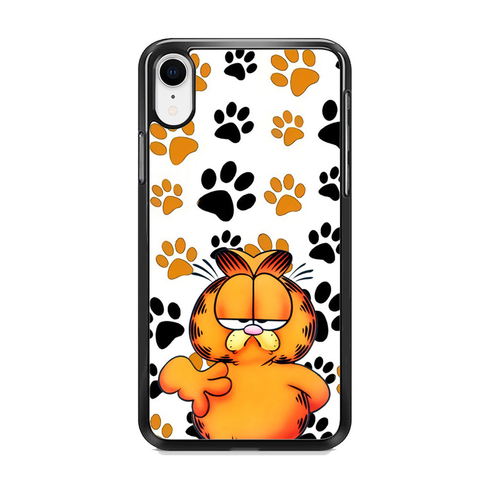 Garfield Lazy face iPhone XR Case