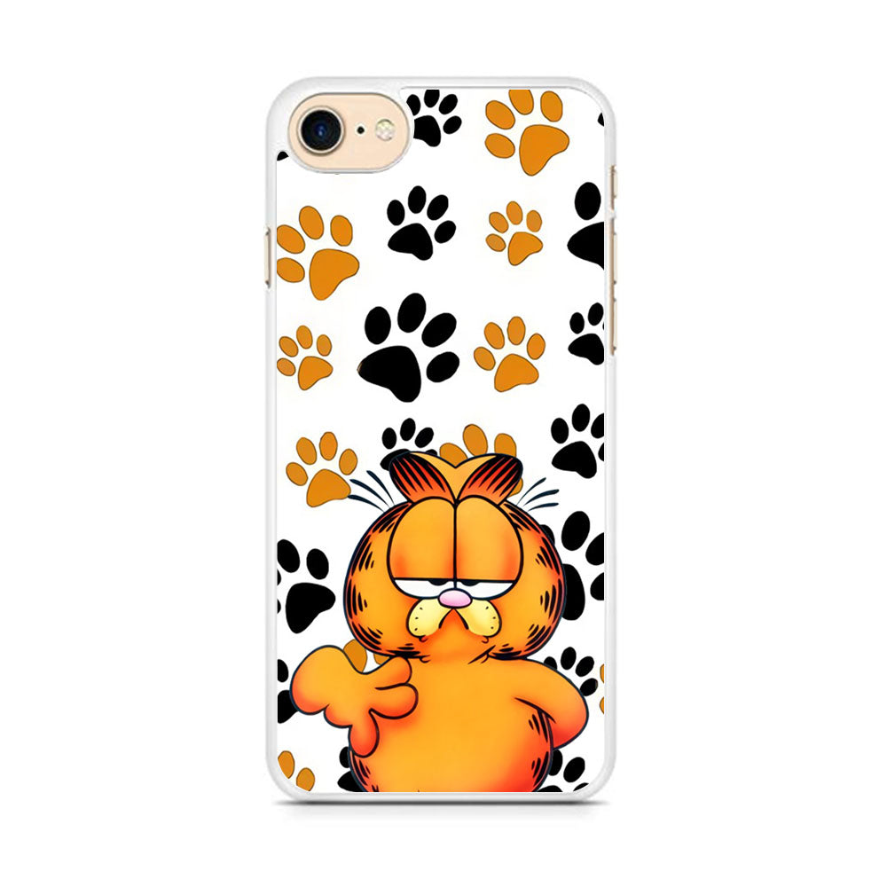 Garfield Lazy face iPhone 8 Case