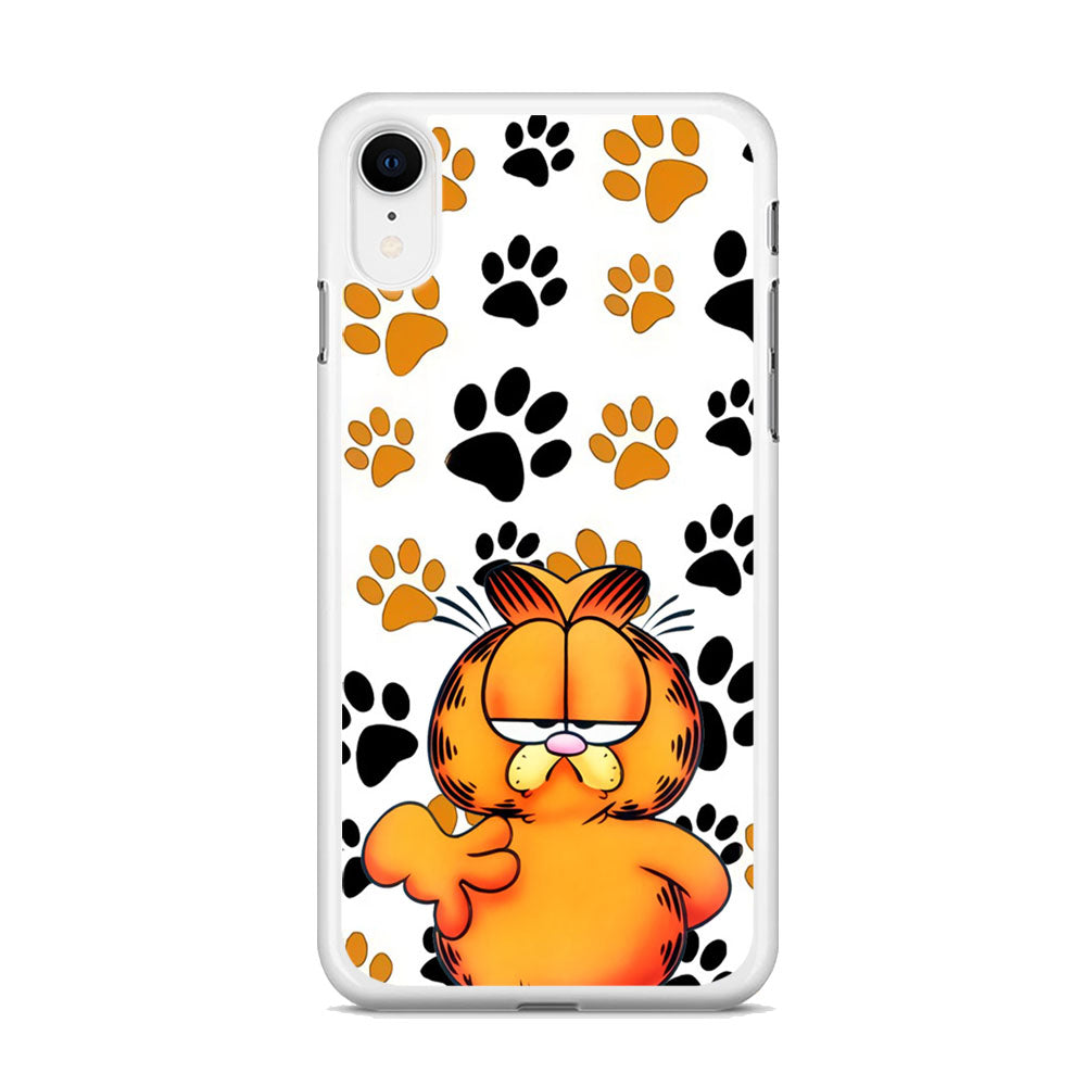 Garfield Lazy face iPhone XR Case