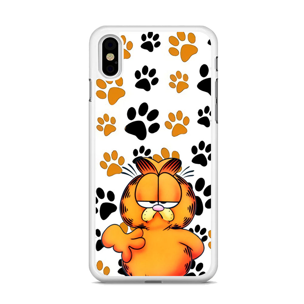 Garfield Lazy face iPhone X Case