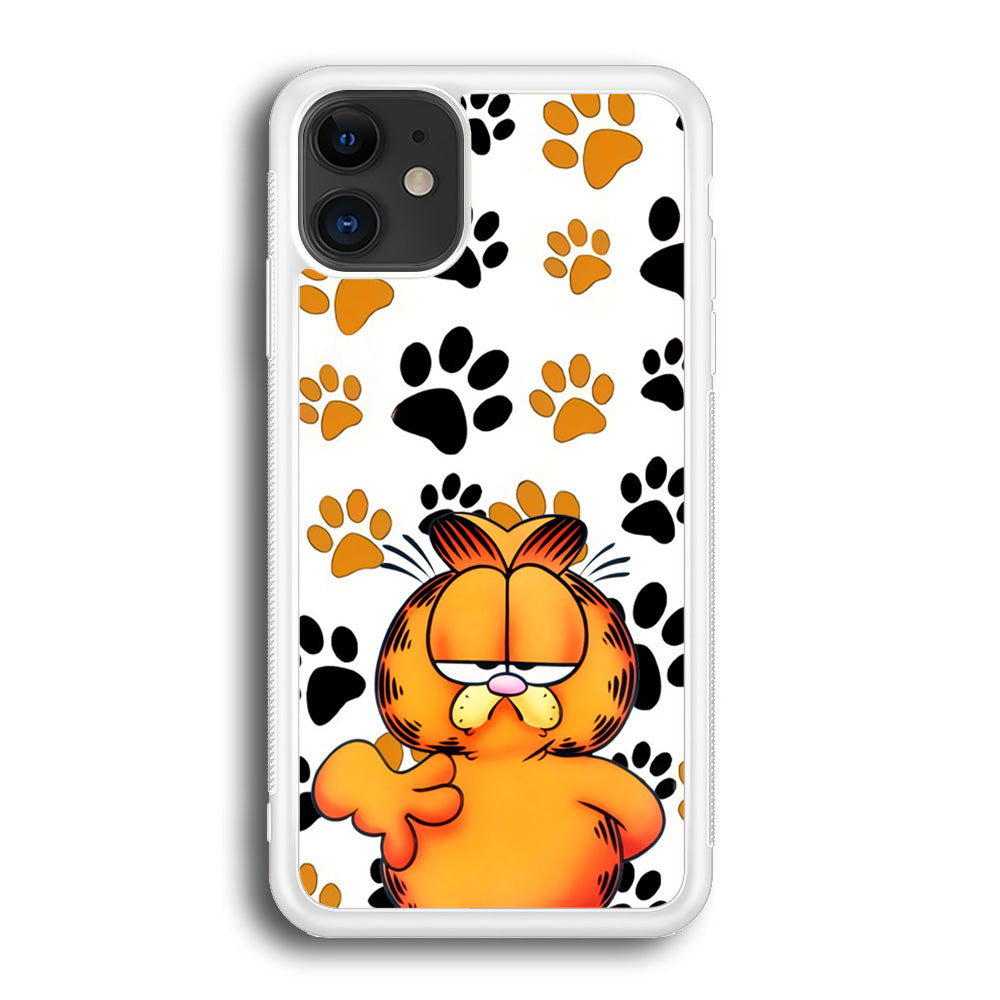 Garfield Lazy face iPhone 12 Case