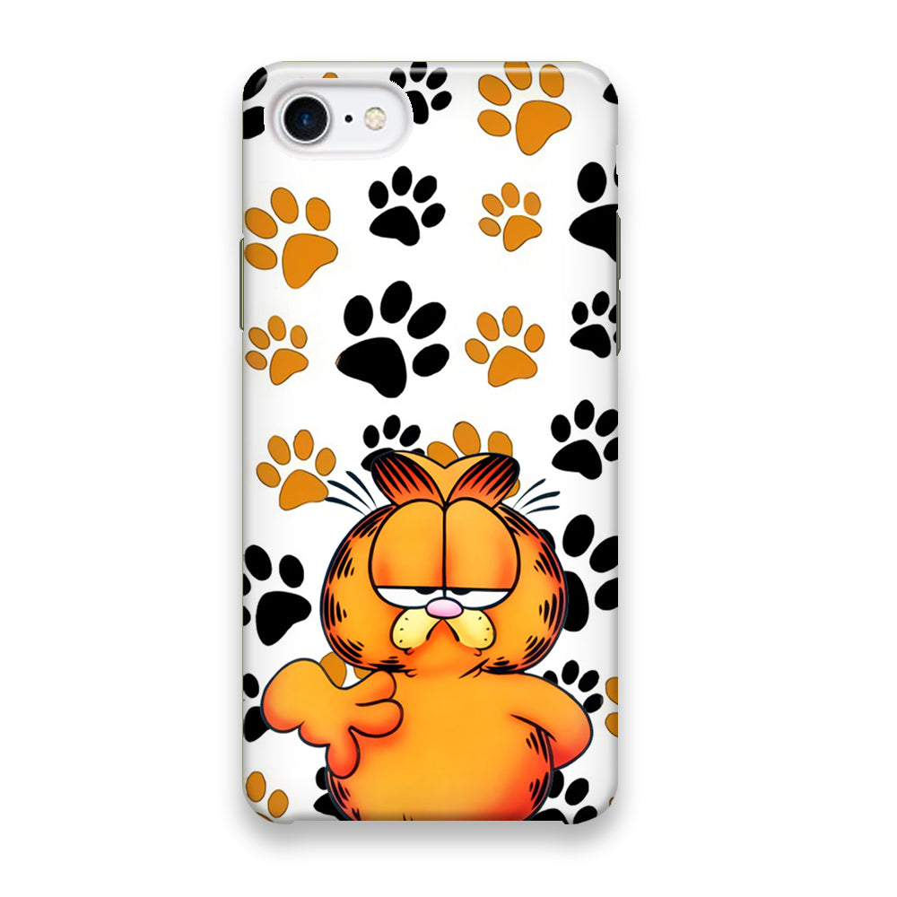 Garfield Lazy face iPhone 8 Case