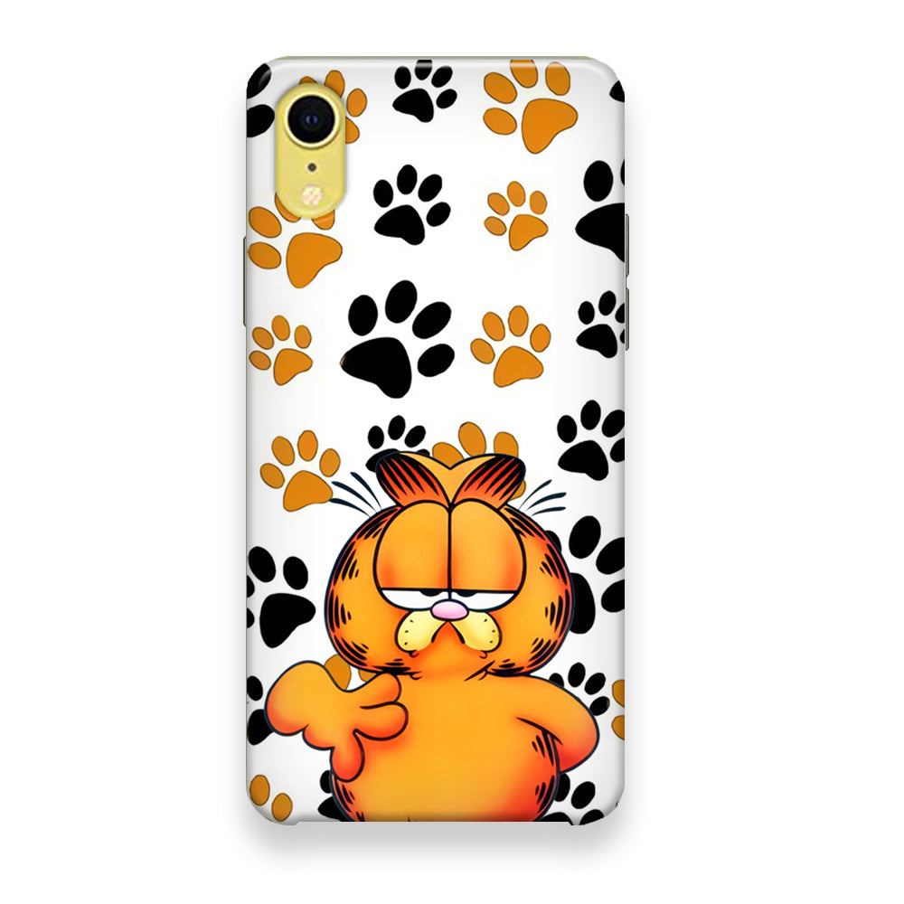 Garfield Lazy face iPhone XR Case