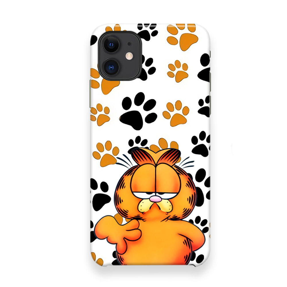 Garfield Lazy face iPhone 12 Case