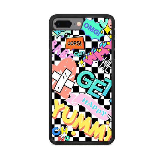 Get Happy and Yummy Life iPhone 8 Plus Case - Octracase