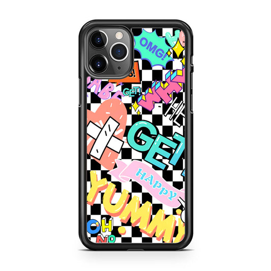 Get Happy and Yummy Life iPhone 11 Pro Case - Octracase