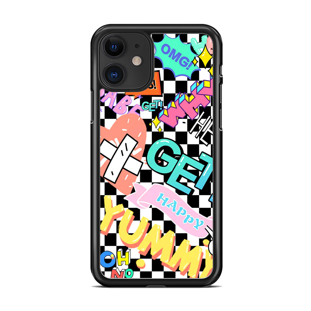 Get Happy and Yummy Life iPhone 11 Case - Octracase