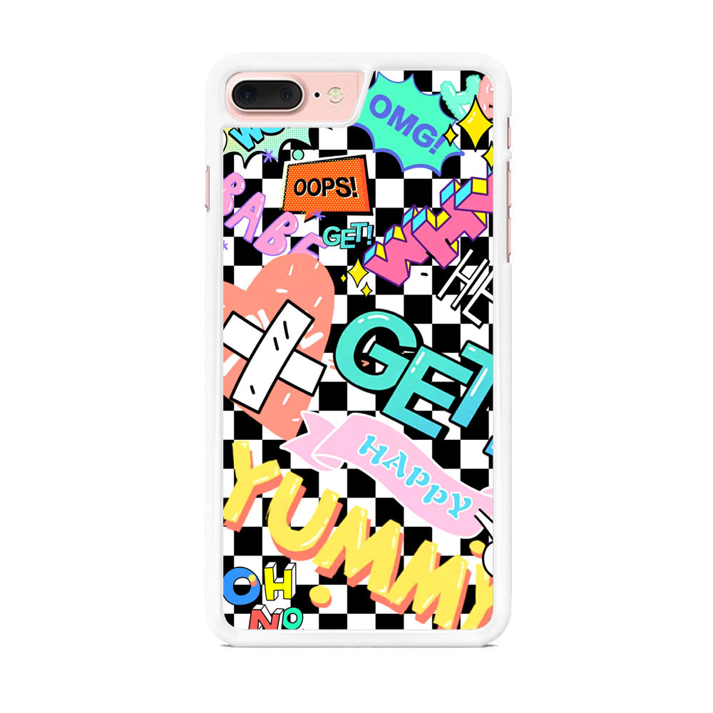 Get Happy and Yummy Life iPhone 7 Plus Case - Octracase