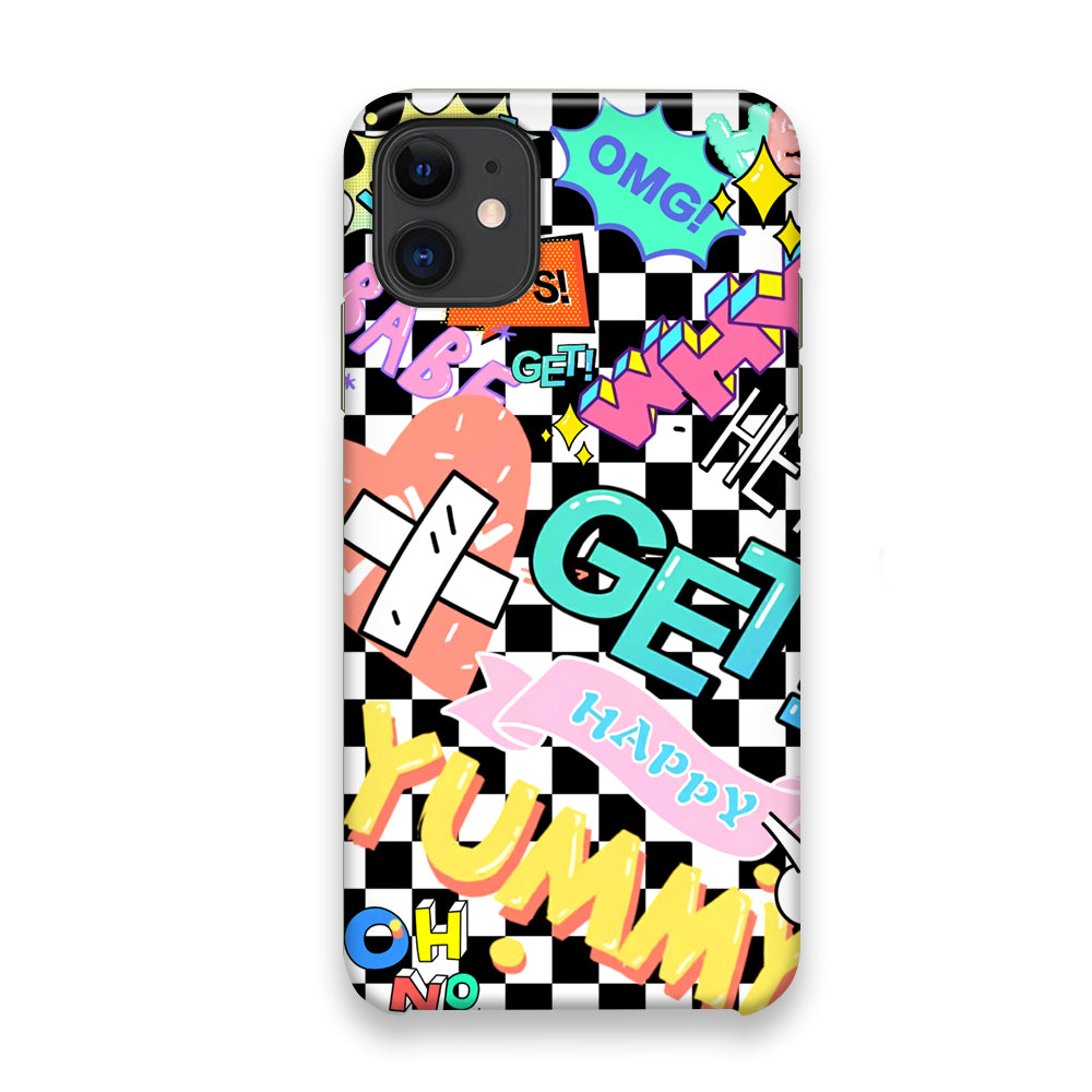 Get Happy and Yummy Life iPhone 11 Case - Octracase