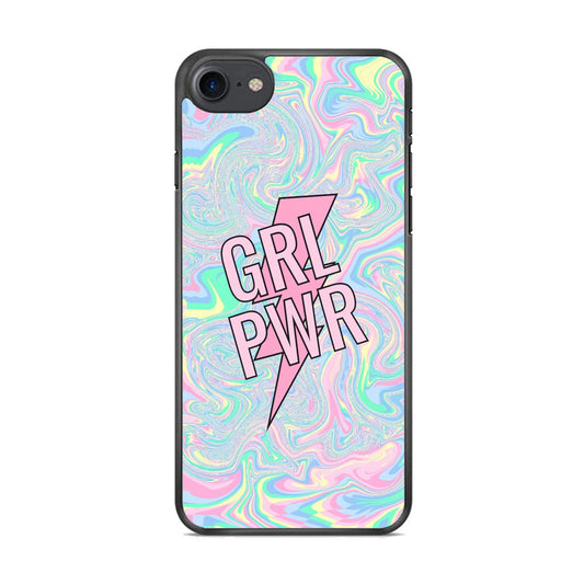 Girl Pink Flash Power iPhone 8 Case