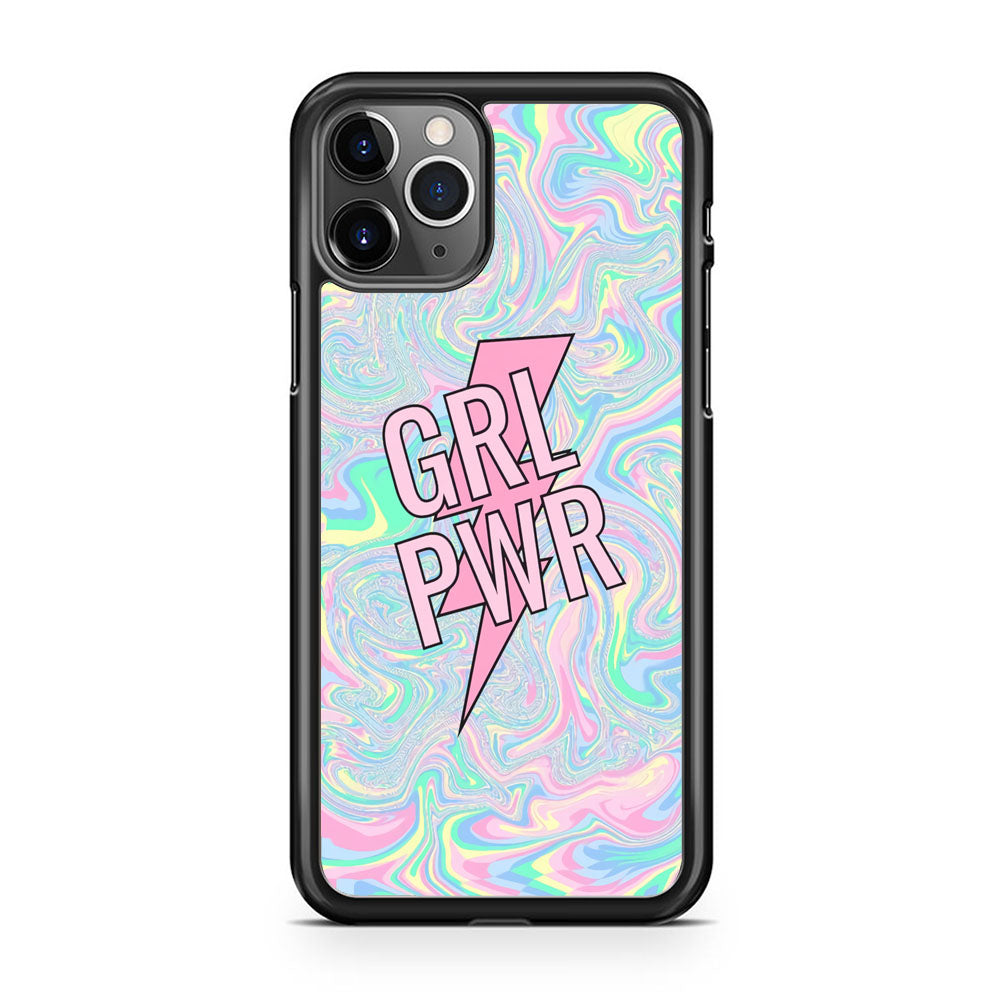 Girl Pink Flash Power iPhone 11 Pro Case