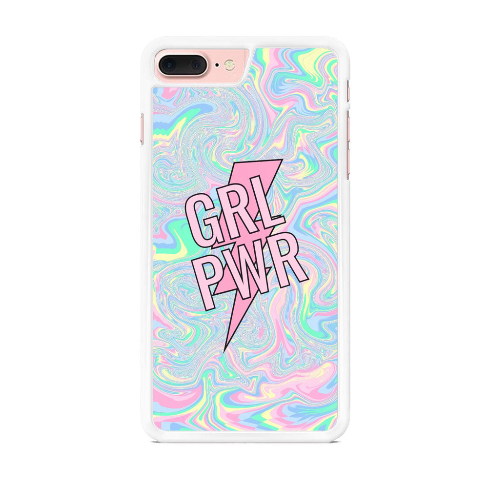 Girl Pink Flash Power iPhone 8 Plus Case