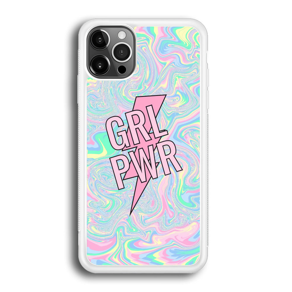 Girl Pink Flash Power iPhone 12 Pro Max Case