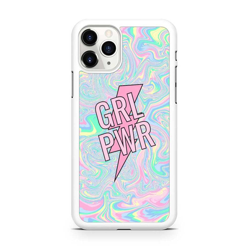 Girl Pink Flash Power iPhone 11 Pro Case