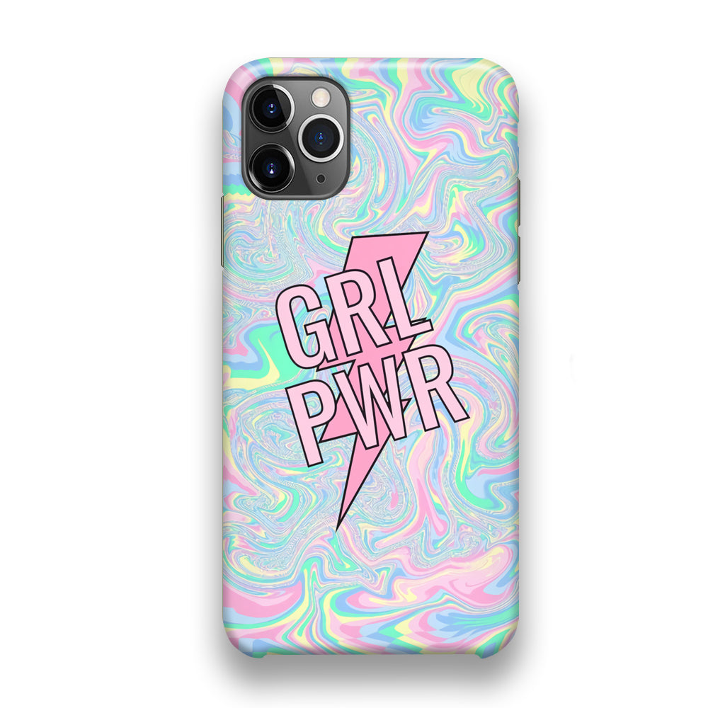 Girl Pink Flash Power iPhone 11 Pro Case