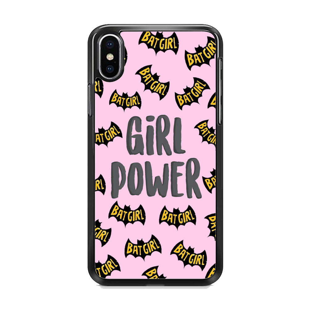 Girl Power at Batgirl iPhone X Case