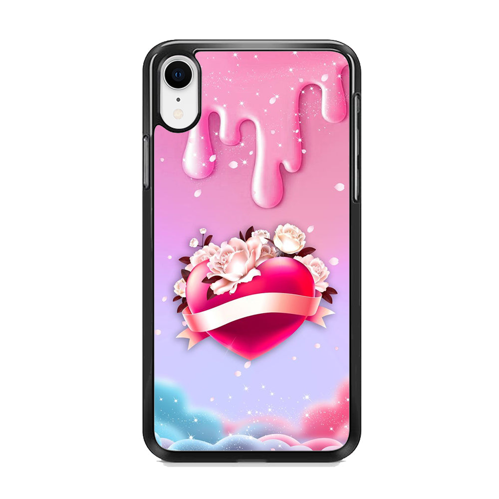 Girly Cute Love Roses iPhone XR Case - Octracase