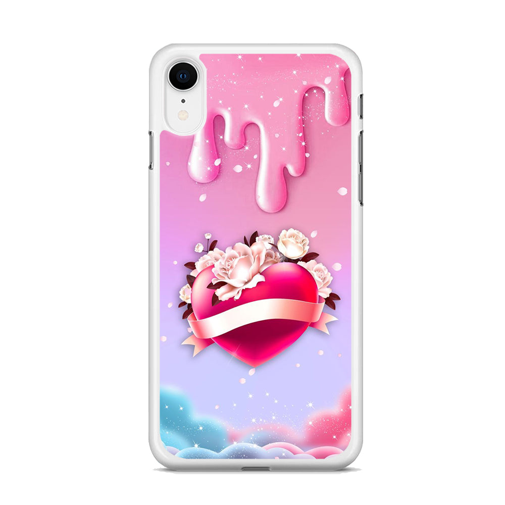 Girly Cute Love Roses iPhone XR Case - Octracase