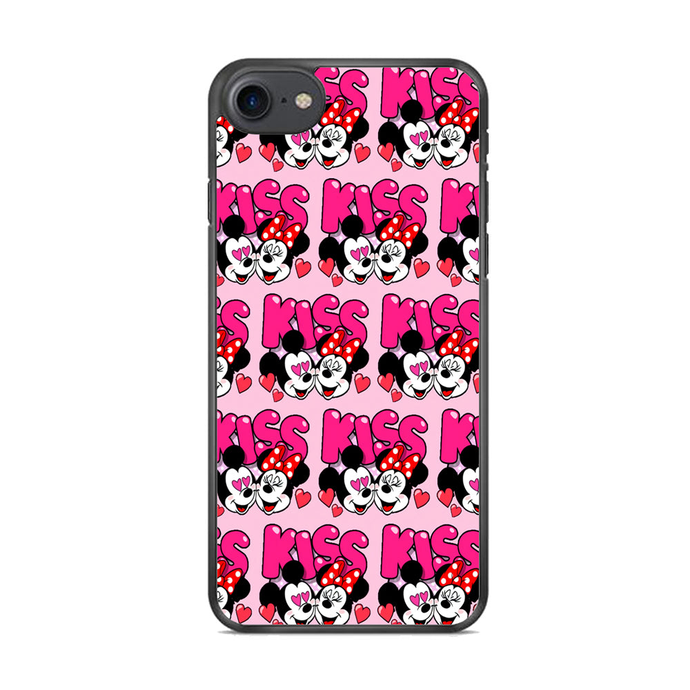 Girly Kiss Mickey Mouse Couple  iPhone 7 Case - Octracase