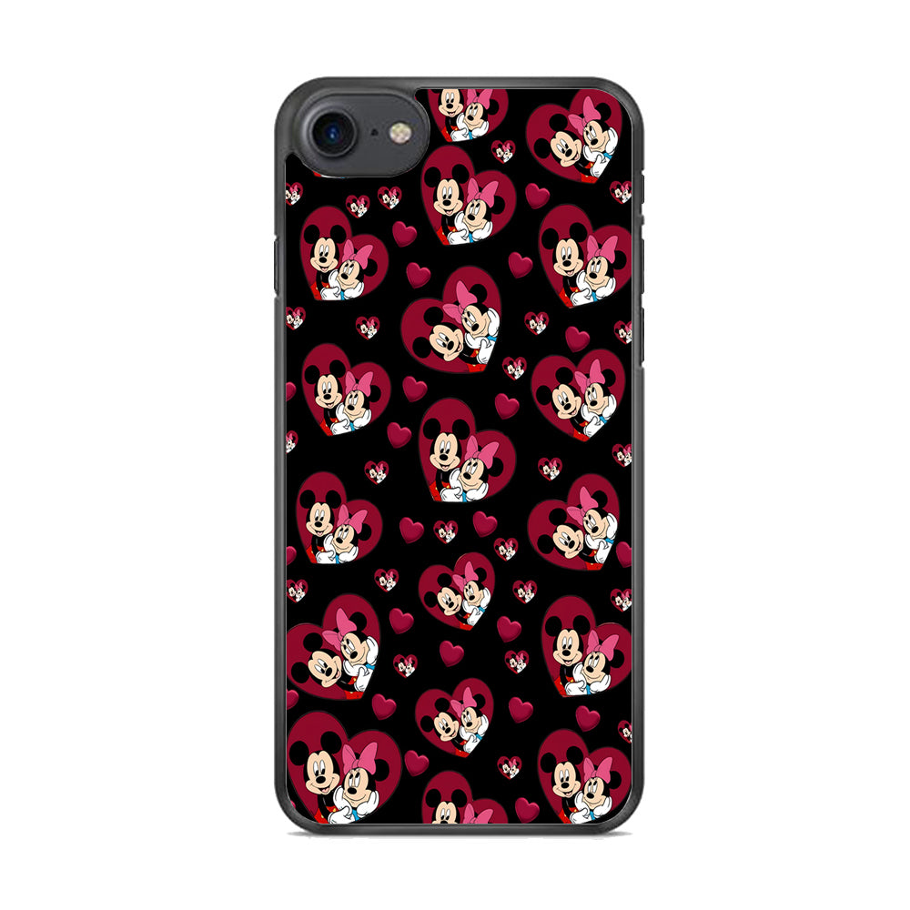 Girly Mickey Mouse Couple iPhone 8 Case - Octracase