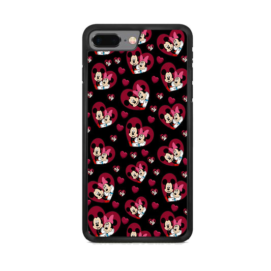 Girly Mickey Mouse Couple  iPhone 8 Plus Case - Octracase