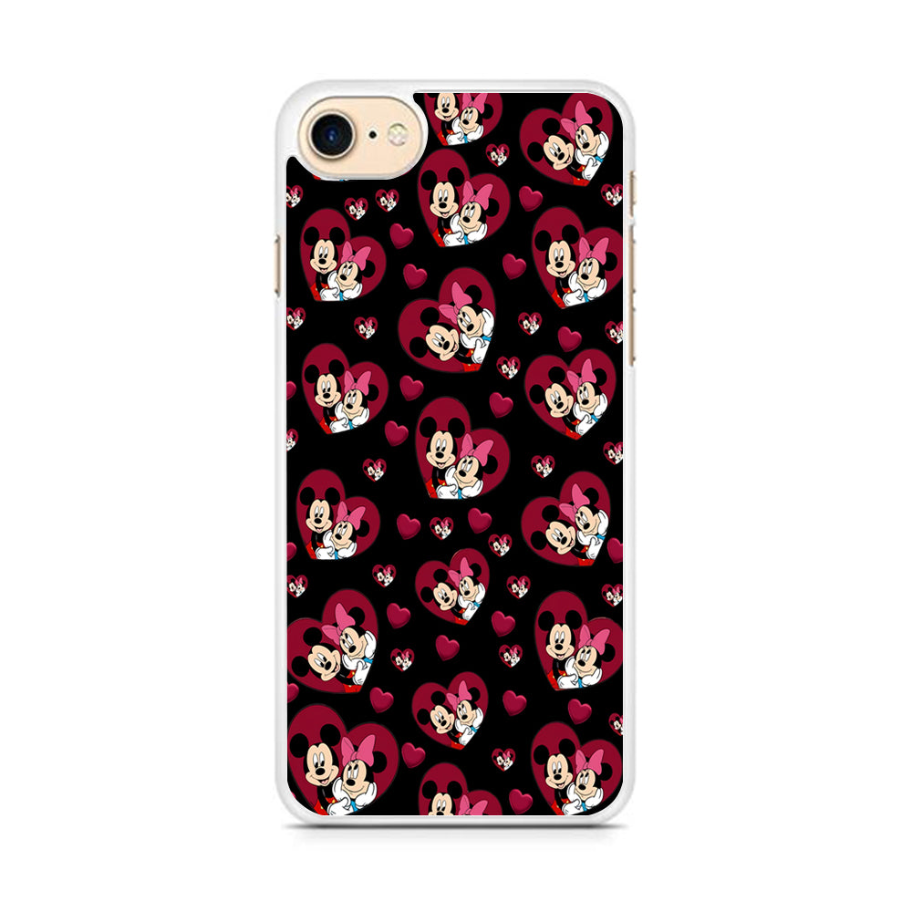 Girly Mickey Mouse Couple iPhone 8 Case - Octracase