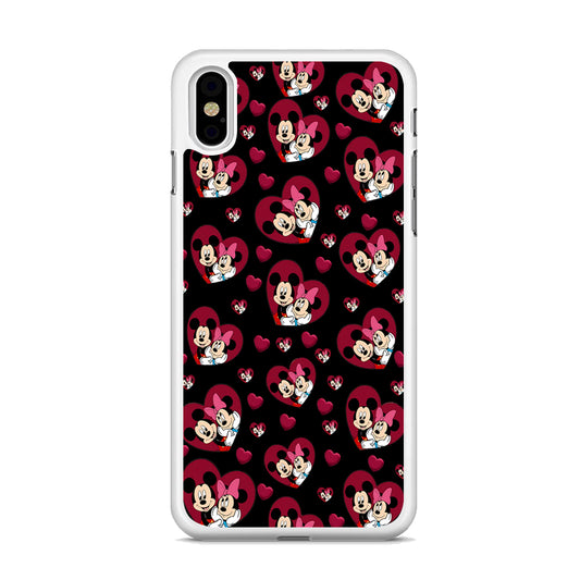 Girly Mickey Mouse Couple  iPhone Xs Case - Octracase