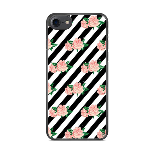 Girly Pink Rose Polka iPhone 8 Case - Octracase