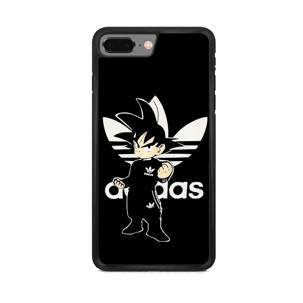 Goku Adidas Black Clothes iPhone 7 Plus Case - Octracase