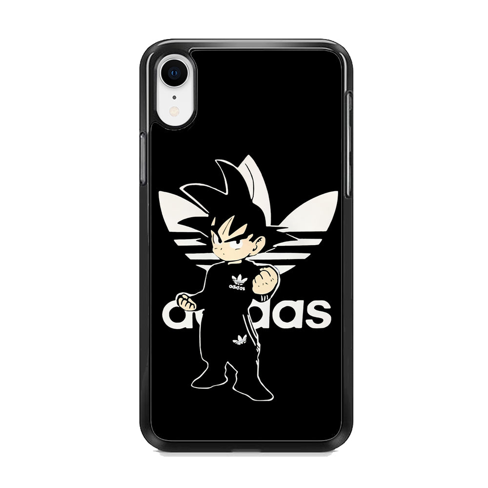 Goku Adidas Black Clothes iPhone XR Case - Octracase